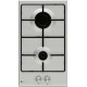 Thermogatz TGS 9311 IX Domino Εστία Υγραερίου Αυτόνομη Inox 30x52εκ. Ασημί